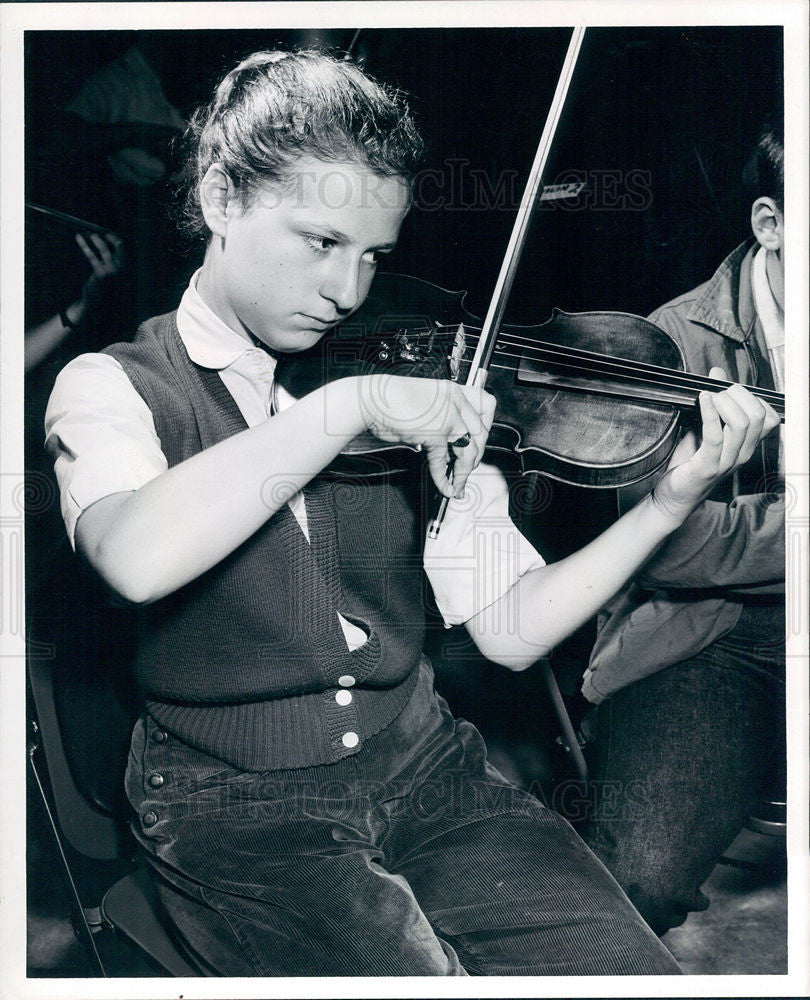 1961 Press Photo Amalia Joanou, Toronto Symphony - Historic Images