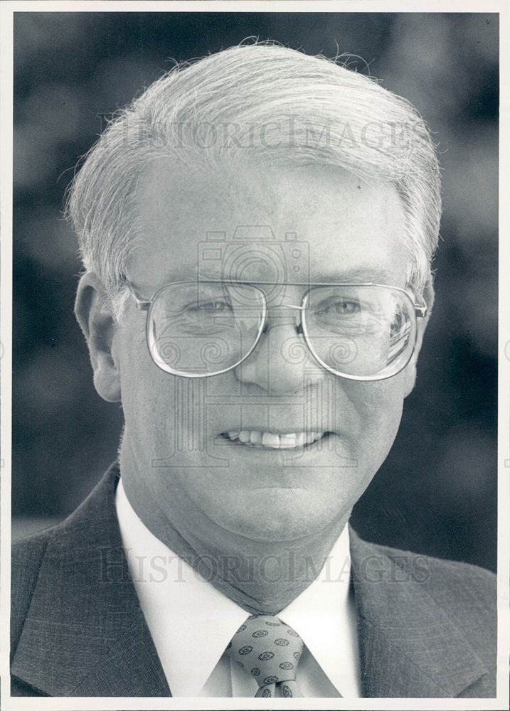 1991 Press Photo Joseph D. Joachim Deputy Oakland Co. - Historic Images