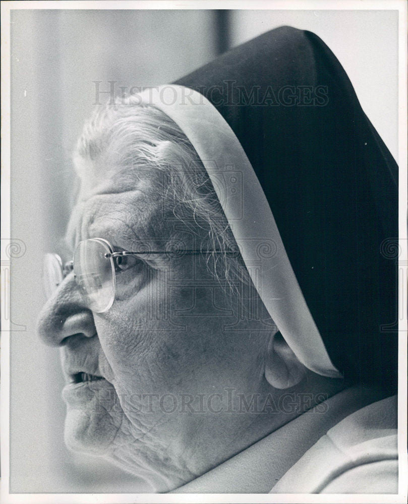 1971 Press Photo Sister Ann Joachim - Historic Images