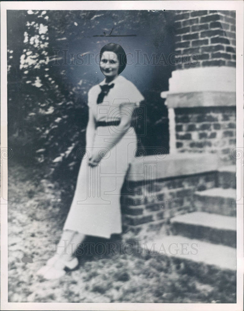 1964 Press Photo Lady Bird Johnson age 22 First Lady - Historic Images