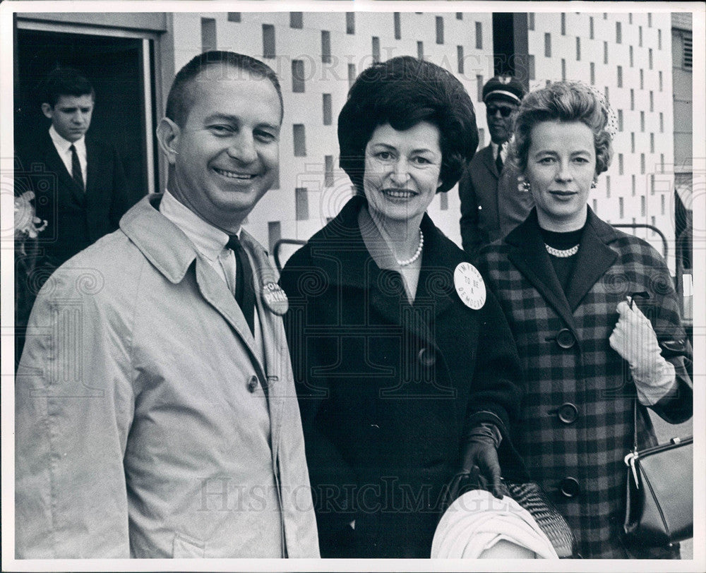 1962 Press Photo  Mrs Lyndon Johnson - Historic Images