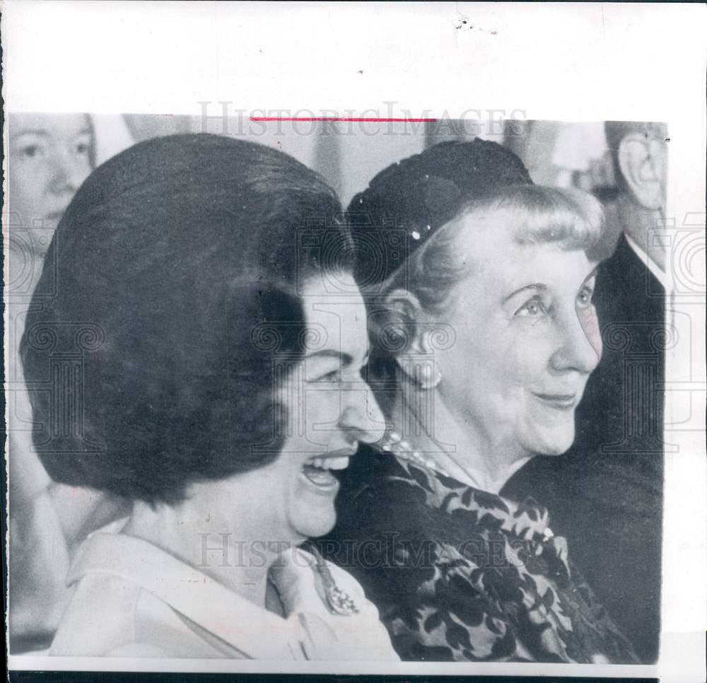 1996 Press Photo Mrs. Lyndon B Johnson first woman - Historic Images