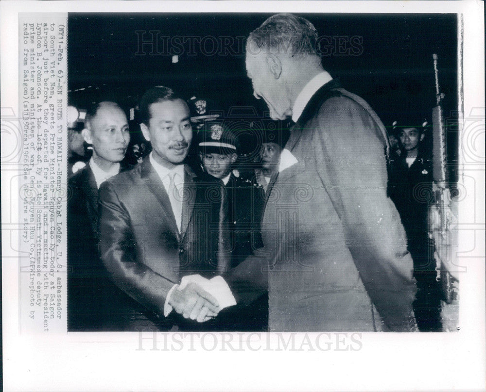 1966 Press Photo Henry Cabot Lodge ambassador UN Senate - Historic Images