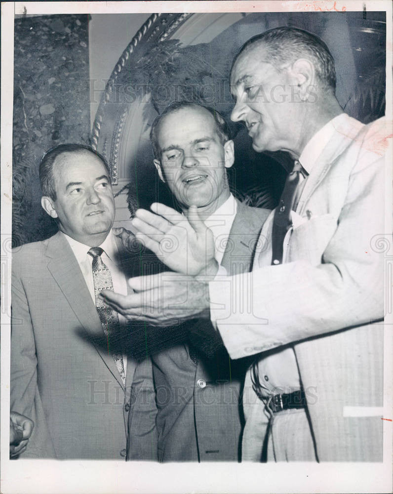 1959 Press Photo Lyndon Johnson US President - Historic Images