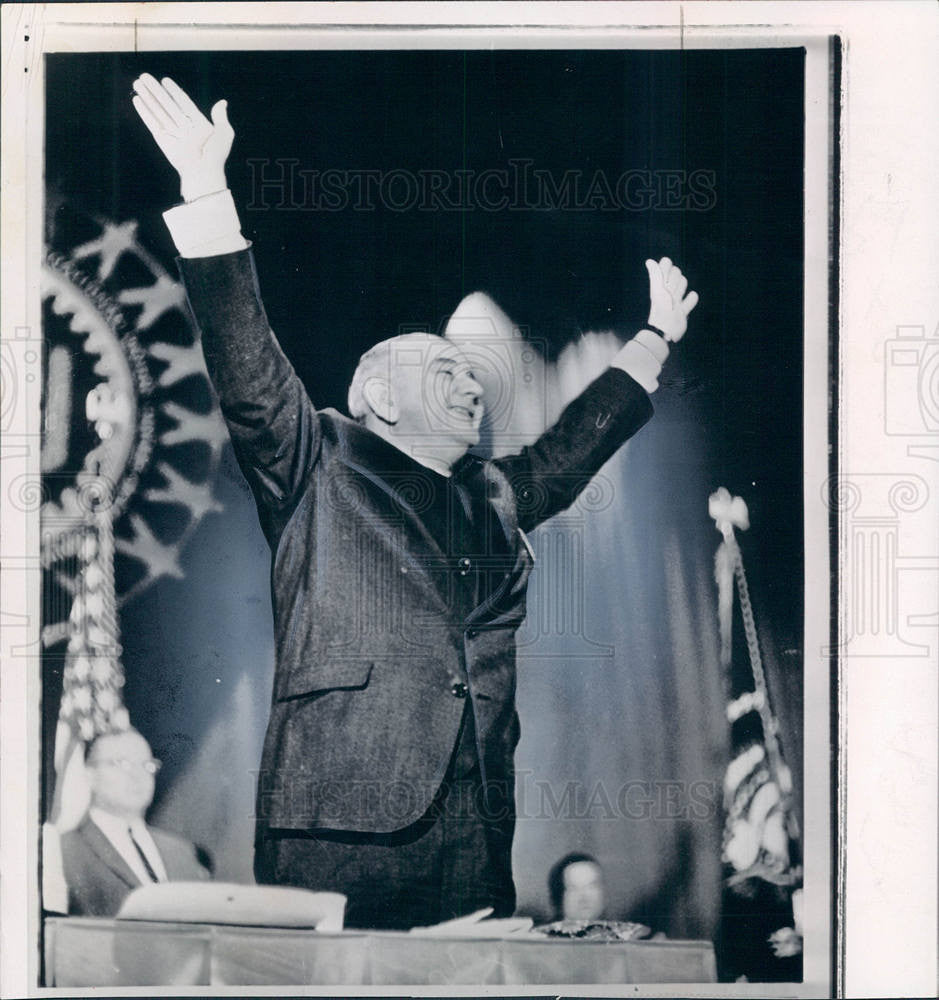 1964 Press Photo President Lyndon B. Johnson - Historic Images