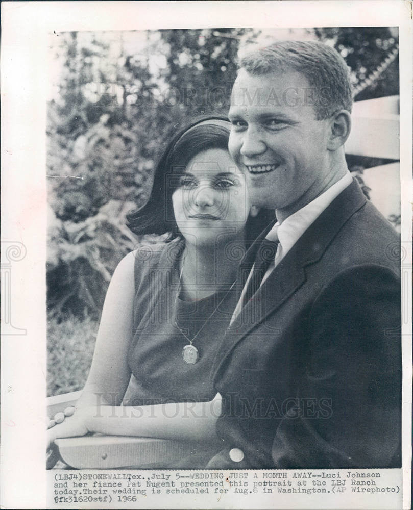 1966 Press Photo Luci Johnson Daughter of U.S.President - Historic Images