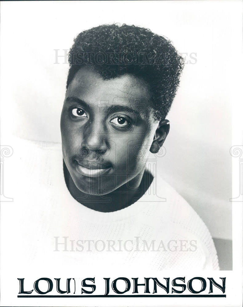 Press Photo Louis Johnson - Historic Images