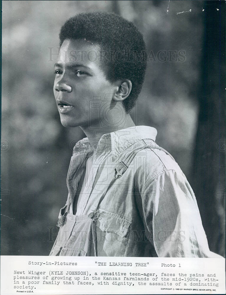 1969 Press Photo kyle johnson the learning tree newt - Historic Images