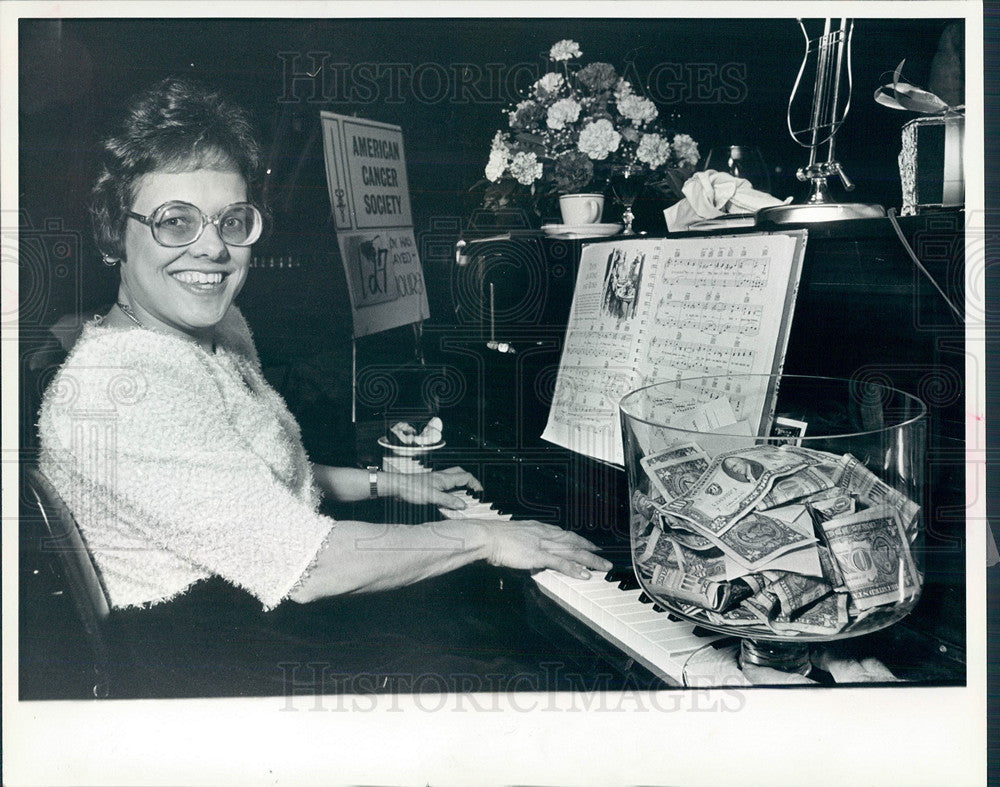 1985 Press Photo Judy Johnson American - Historic Images