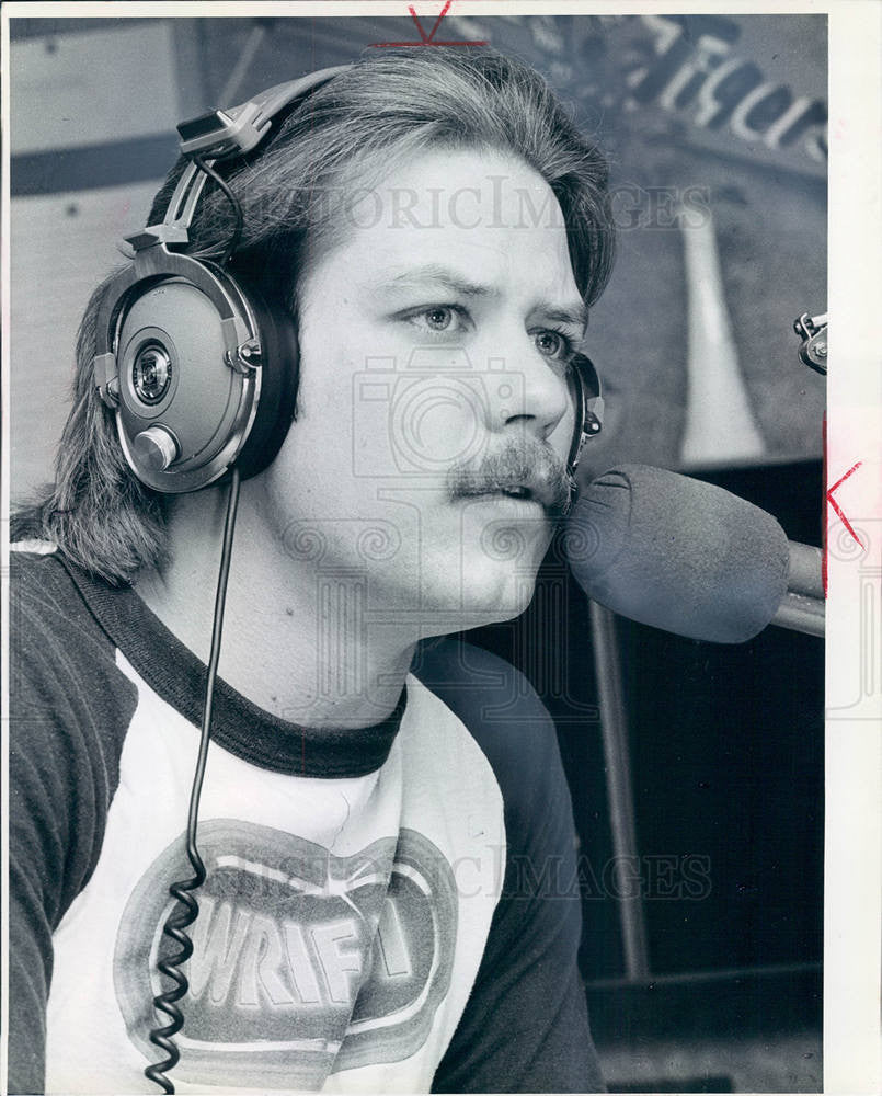 1979 Press Photo Jim Johnson Deejay WRIF Creater - Historic Images