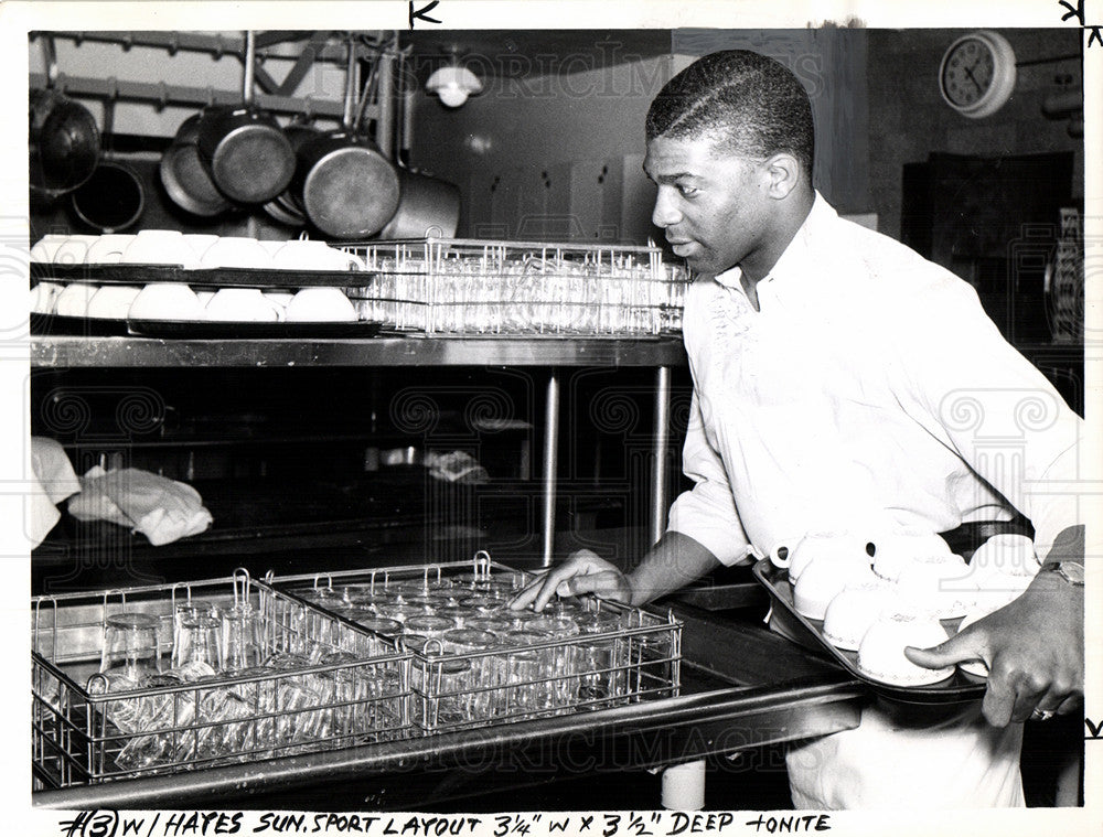 1958 Press Photo working student job learning - Historic Images