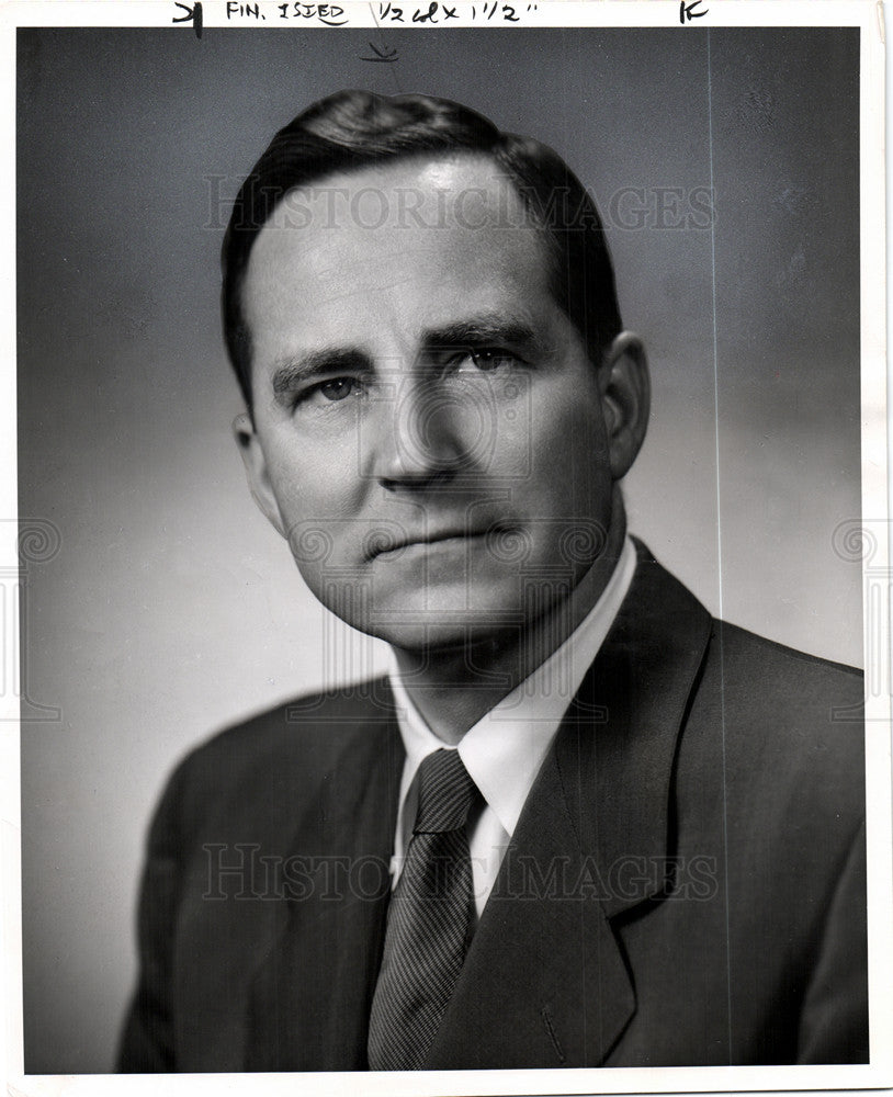 1955 Press Photo Ralph T. McElvenny Director - Historic Images