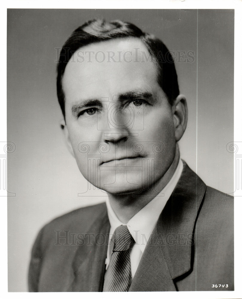 1961 Press Photo Ralph McElvenny Parke Member Detroit - Historic Images