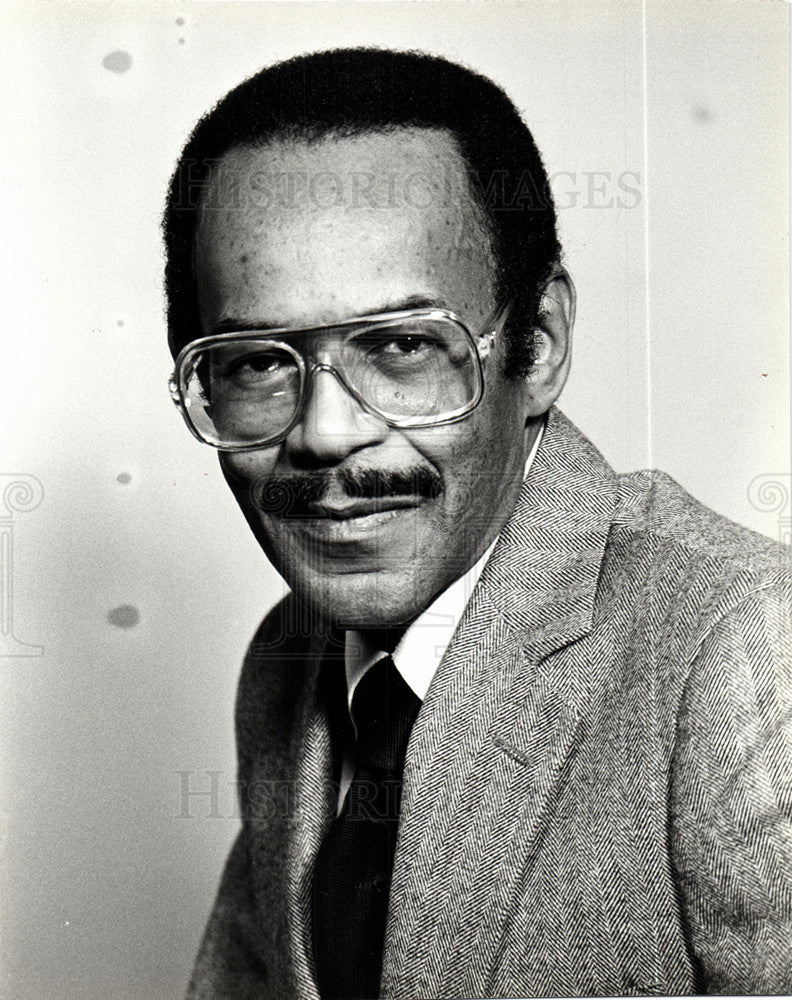 Press Photo Herbert McFadden Detroit Councilman - Historic Images