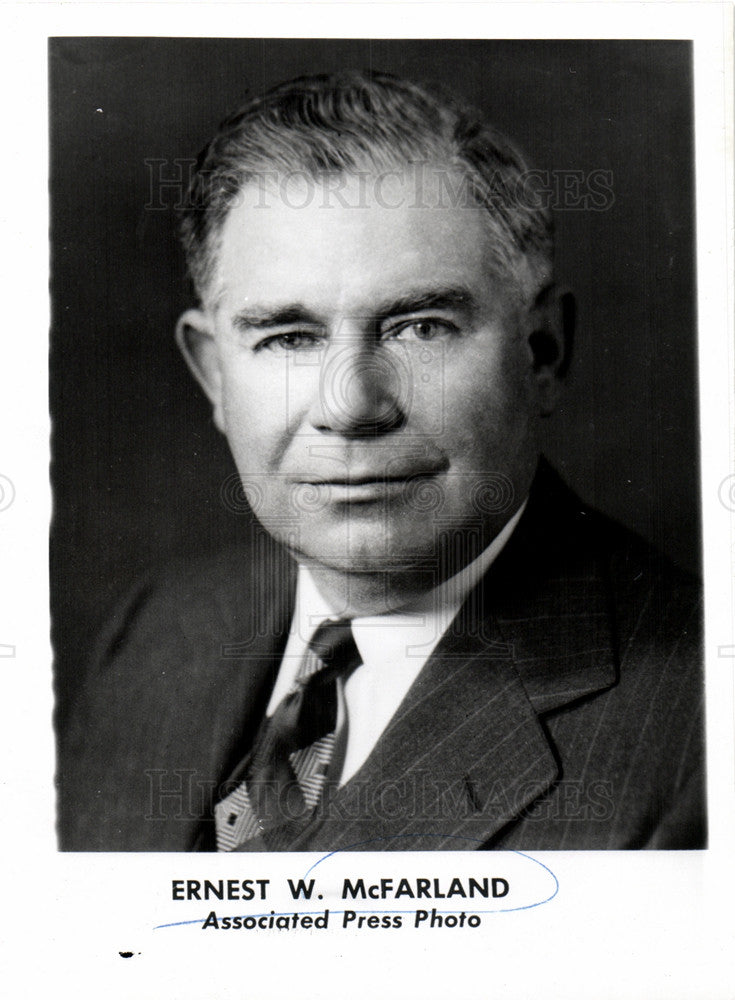 1951 Press Photo Ernest McFarland American politician . - Historic Images