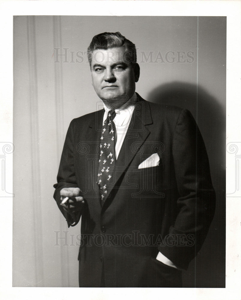 1955 Press Photo Donald D MacFarlane Indiana Glass - Historic Images