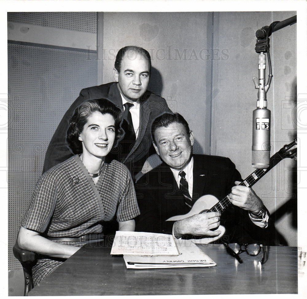 1964 Press Photo WJR, McGann, Kendall - Historic Images