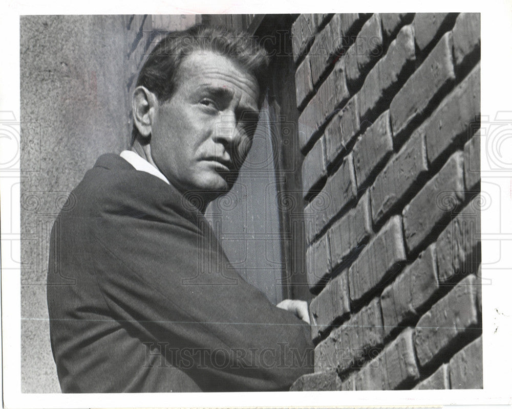 1968 Press Photo Darren McGavin actor - Historic Images