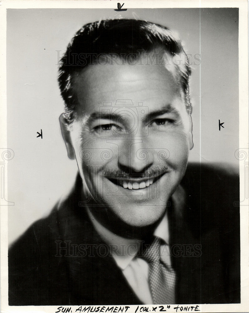 1957 Press Photo JEFFREY LYNN - Historic Images