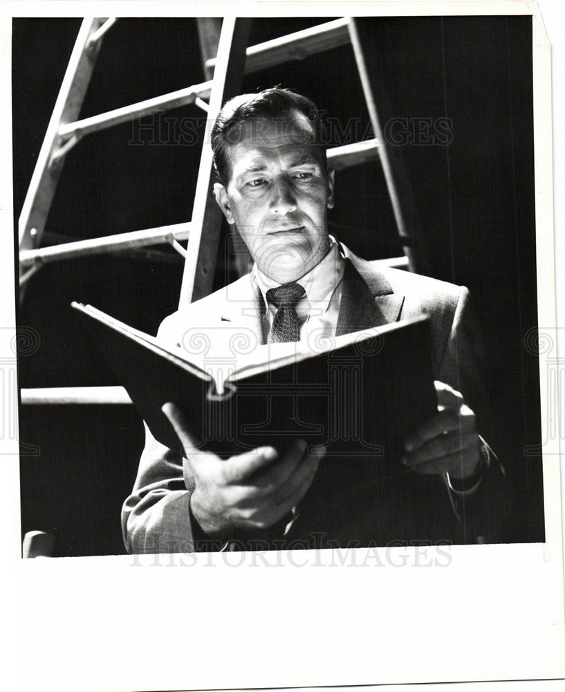 1989 Press Photo Jeffrey Lynn American Actor - Historic Images