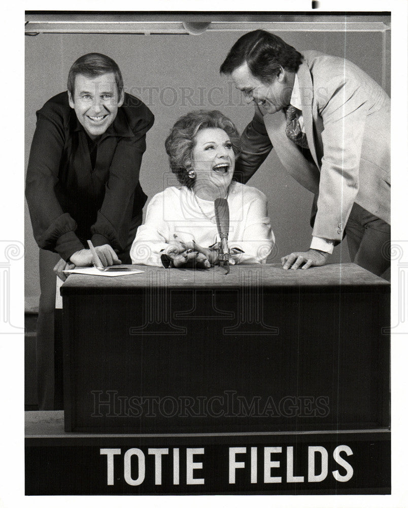 Press Photo Totie Fields American comedienne - Historic Images