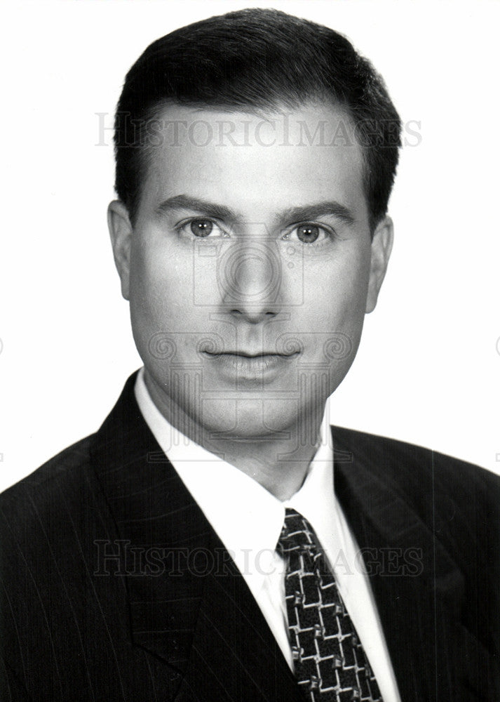 1999 Press Photo Rich Luterman Chief Meteorologist WJBK - Historic Images