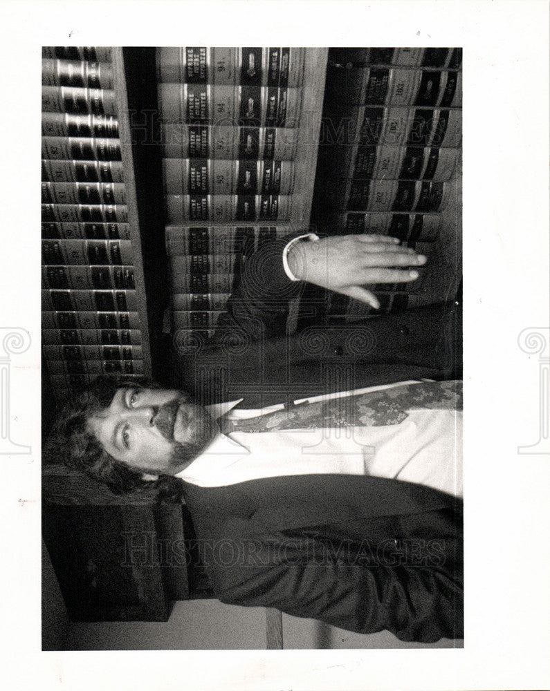 1989 Press Photo Richard Lustig Drugstore Cowboy truth - Historic Images