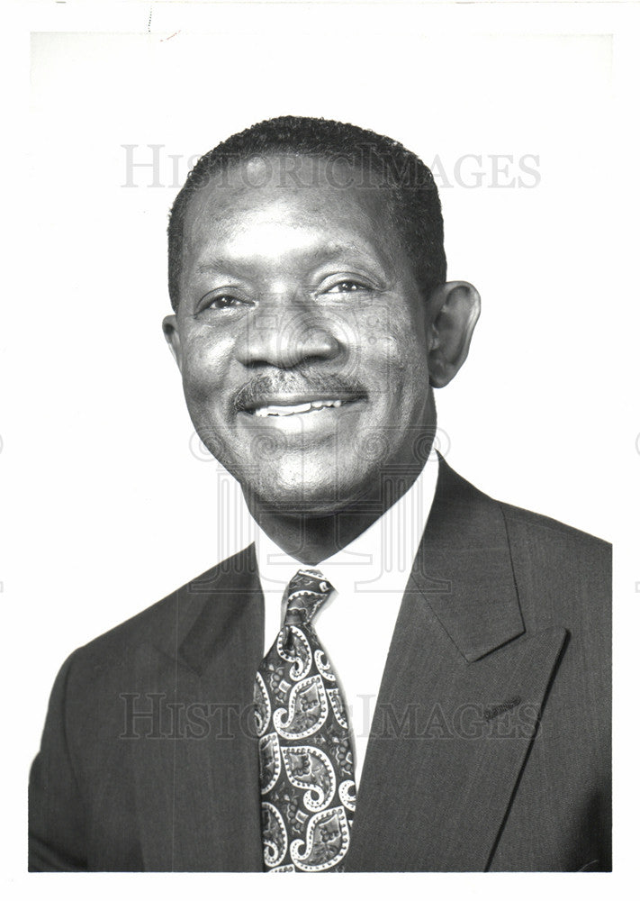 1993 Press Photo Gerald Lundy businessman executive - Historic Images