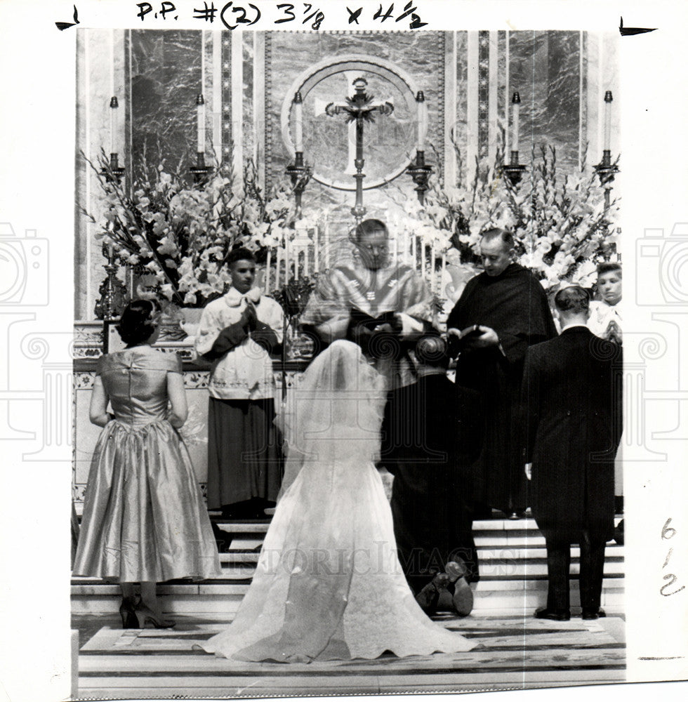 1953 Press Photo Joseph McCarthy Senator Wedding - Historic Images