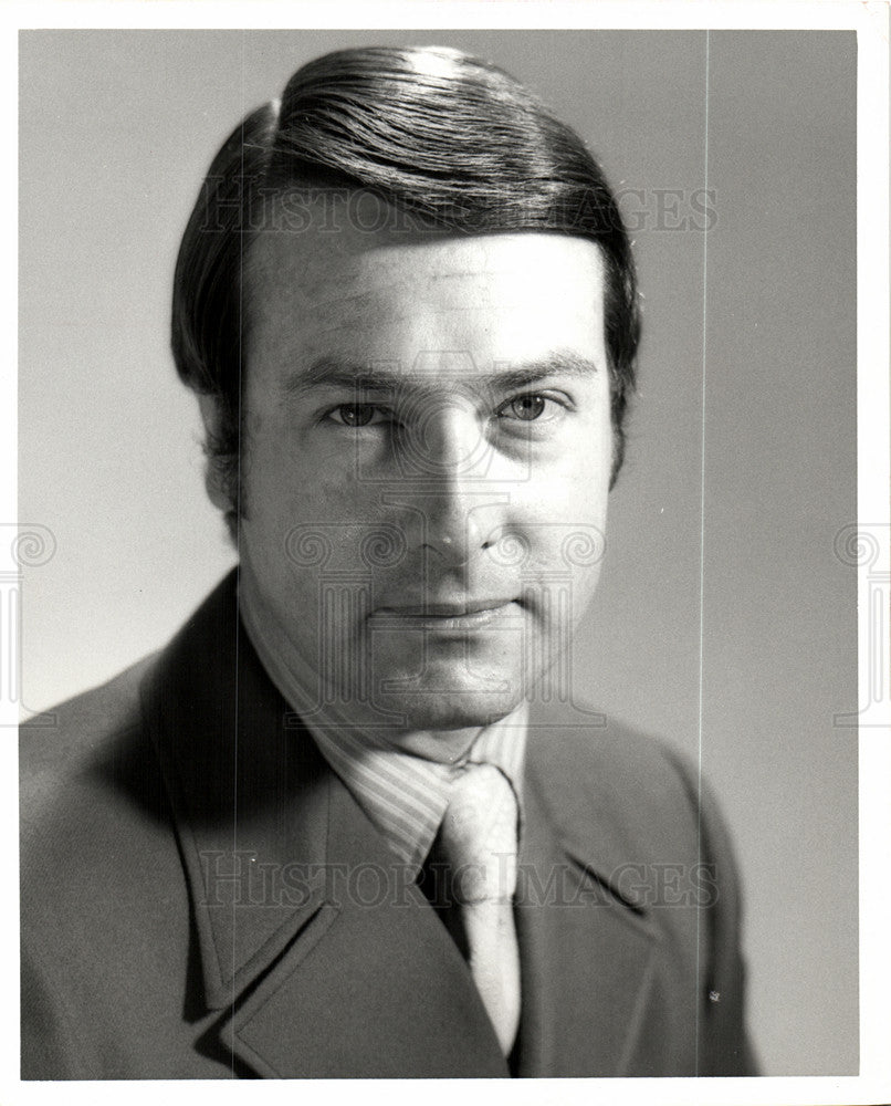 Press Photo Jack McCarthy TV host - Historic Images