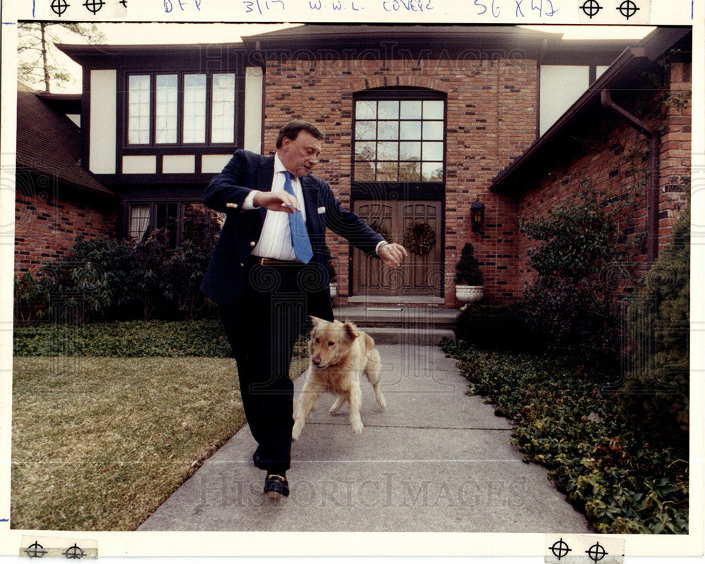 1991 Press Photo J. P. McCarthy radio personality - Historic Images