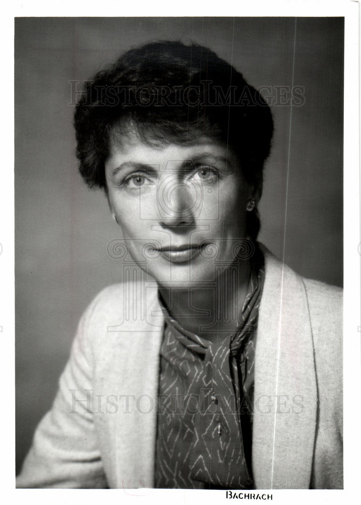 1989 Press Photo Carol McCarthy American Hospital Assn - Historic Images