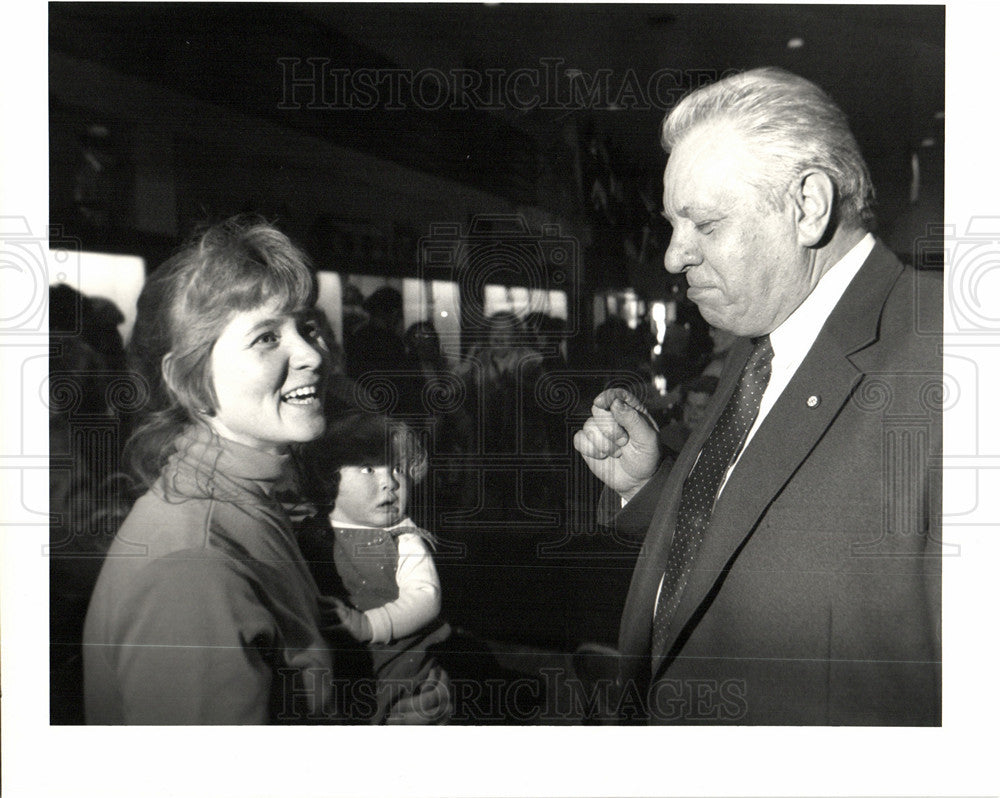 1988 Press Photo Adrea McCarthy Dmitry Marmleev - Historic Images