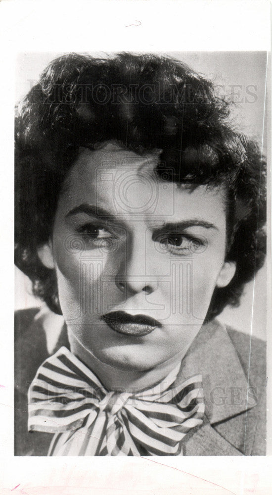 1950 Press Photo Mercedes McCambridge, actress, - Historic Images