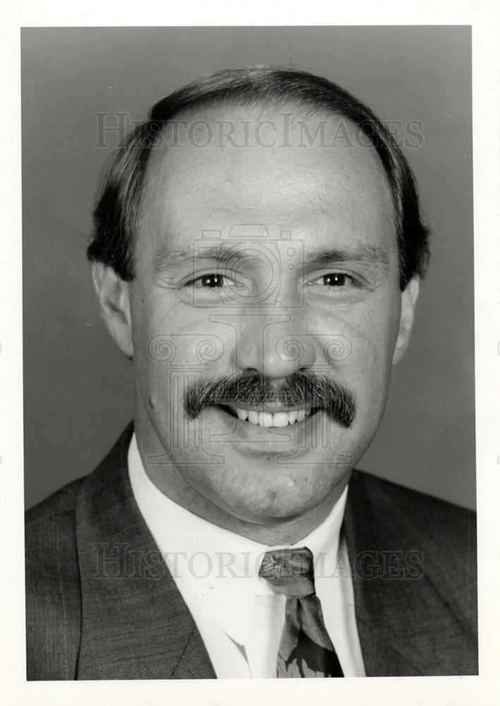 1993 Press Photo Don McGeorge President - Historic Images