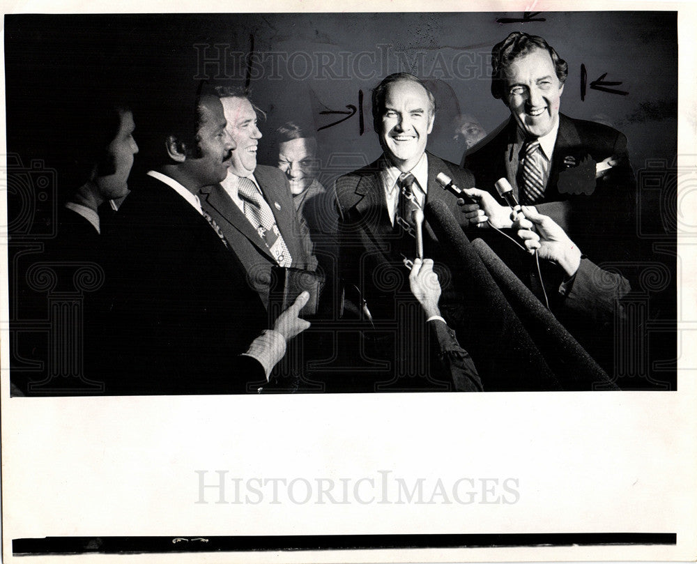 1972 Press Photo George McGovern presidential candidate - Historic Images