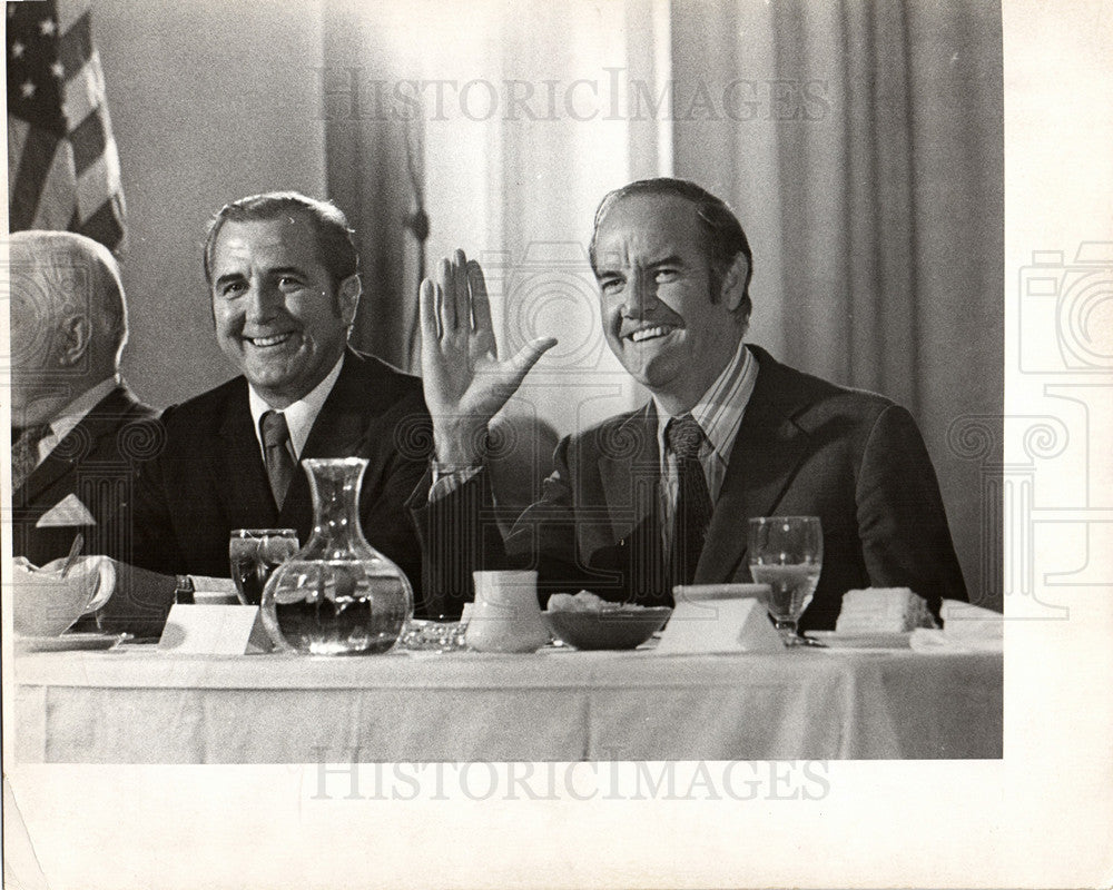 1972 Press Photo George McGovern Senator - Historic Images
