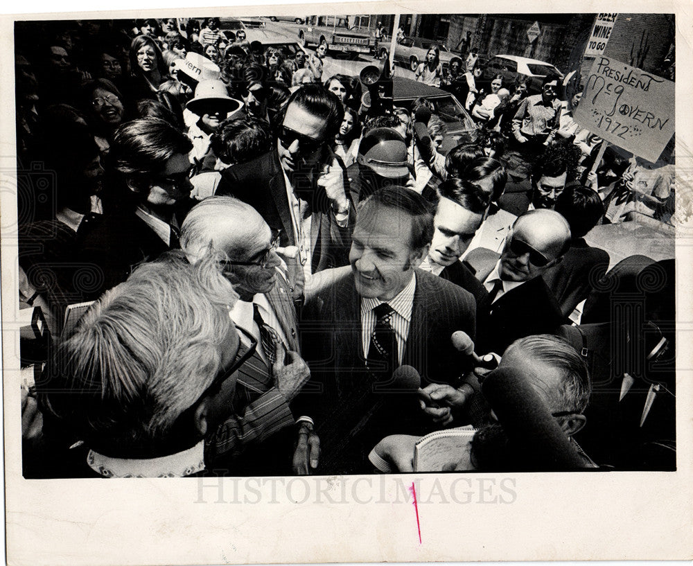 1972 Press Photo George McGovern Senator Democratic - Historic Images