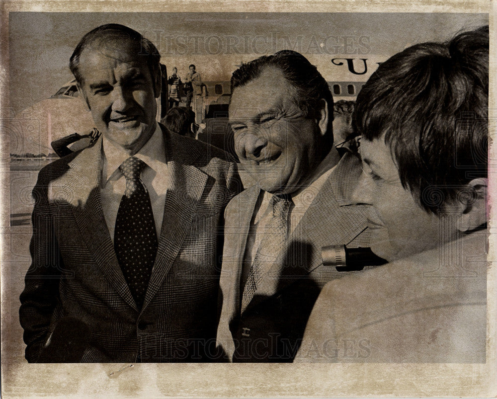 1972 Press Photo George McGovern Democratic Senator - Historic Images