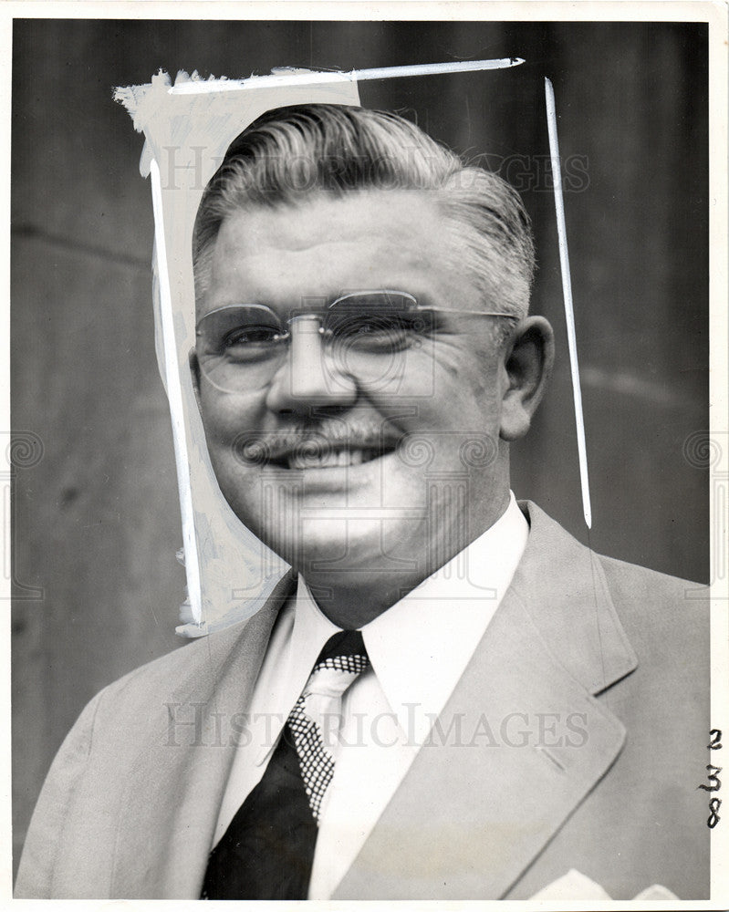 1948 Press Photo Louis D. McGregor,flint county - Historic Images