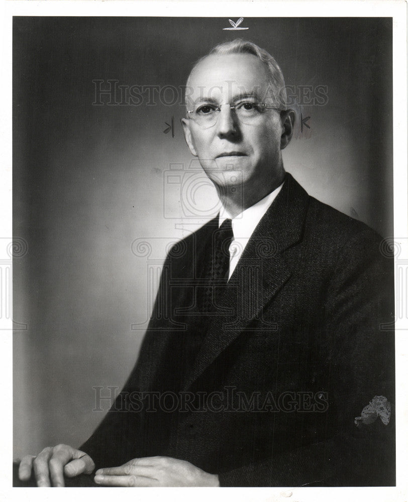 1952 Press Photo murray mcgregor pastor church wedding - Historic Images