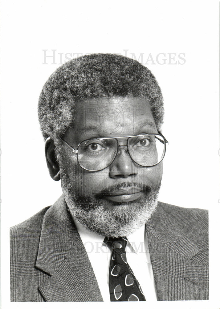 Press Photo Robert McGruder, Journalist - Historic Images