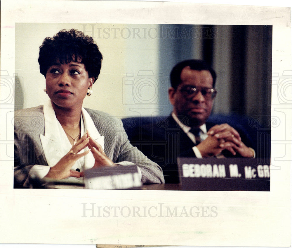 1991 Press Photo Deborah McGriff - Historic Images