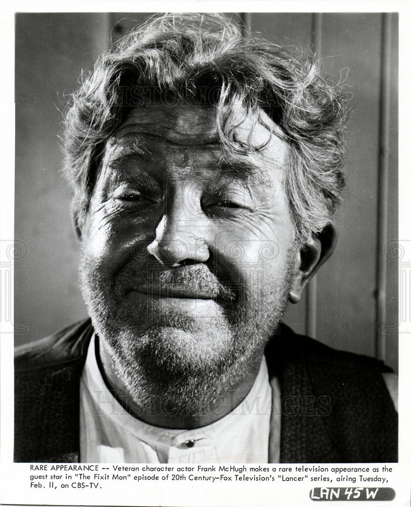 Press Photo Frank McHugh ,The Fixit Man - Historic Images