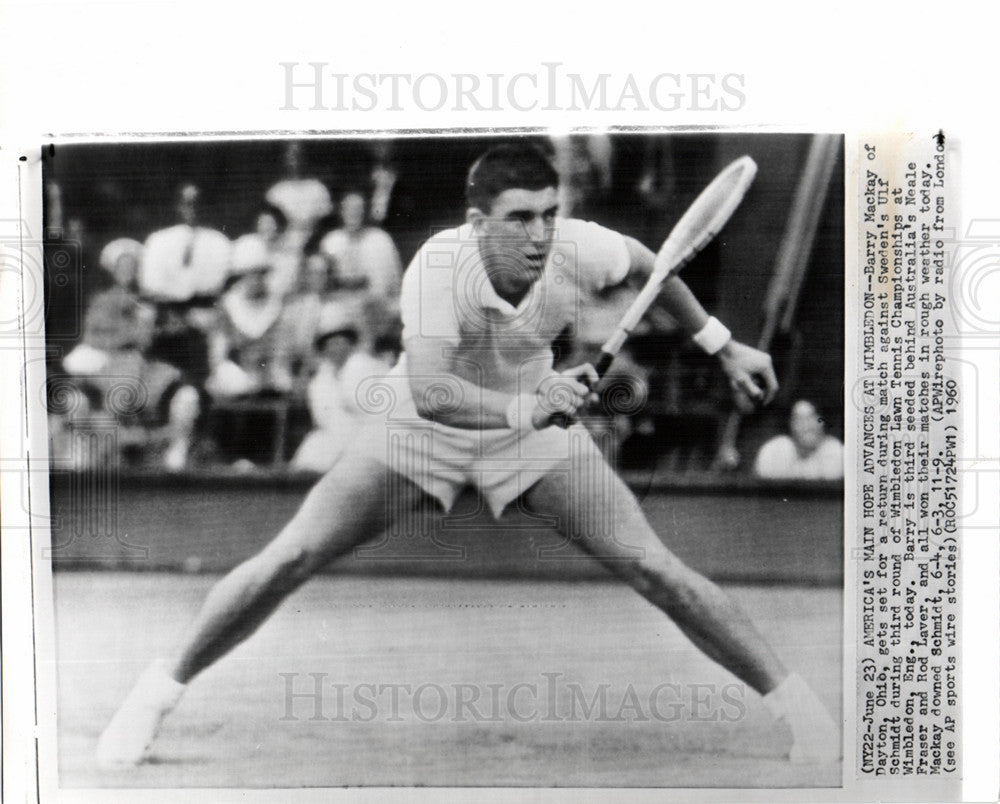 1960 Press Photo Barry Mackay - Historic Images