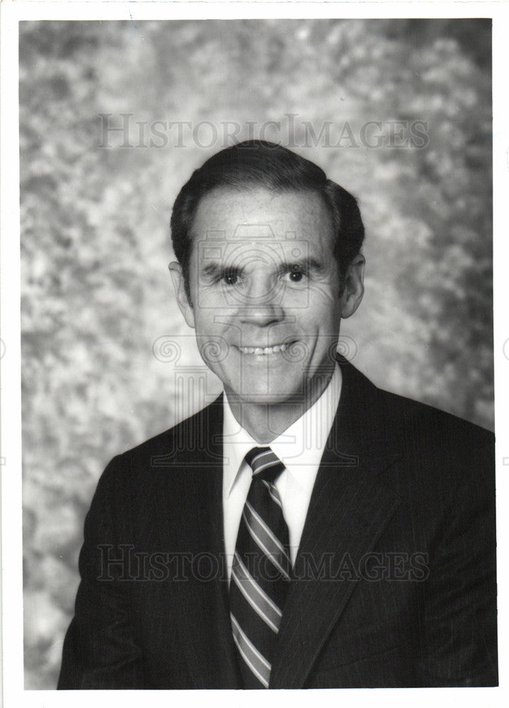 1991 Press Photo William D. Mcintyre Speedy Printing - Historic Images