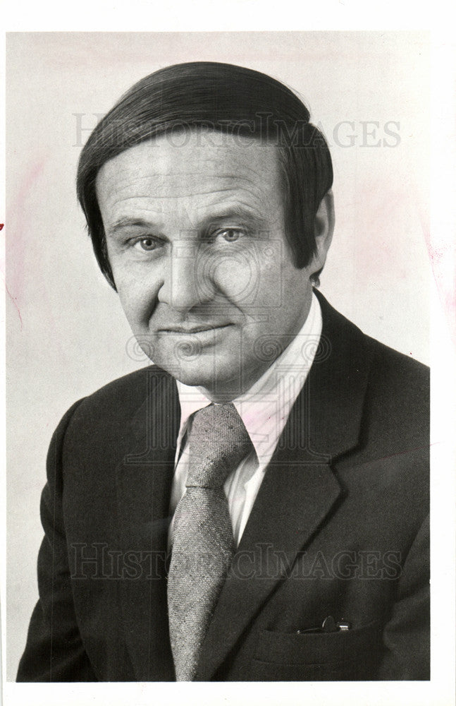 1973 Press Photo Jim McKay sports journalist TV - Historic Images