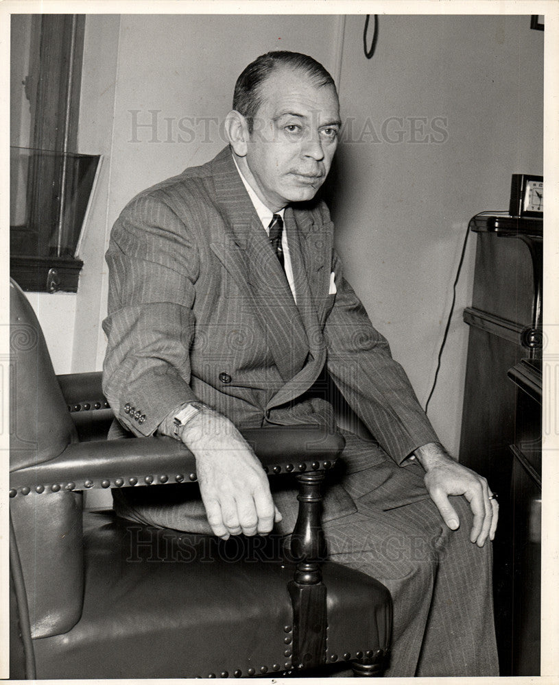 1945 Press Photo Clarence J. McLeod Representative - Historic Images