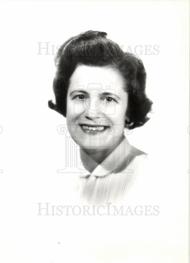 1961 Press Photo Mrs.Clarence John McLeod,  politician - Historic Images