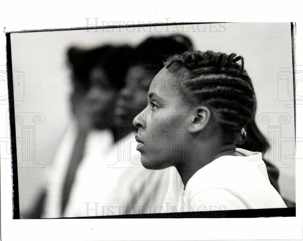 1991 Press Photo Tangela McLemore Was daughters attack - Historic Images